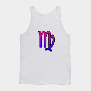 Virgo Bi Pride Symbol Tank Top